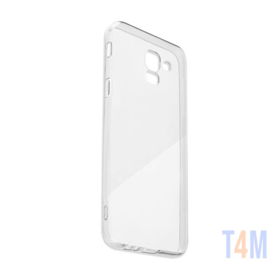 Capa de Silicone Macio para Samsung Galaxy J6 2018/A6 2018 Transparente